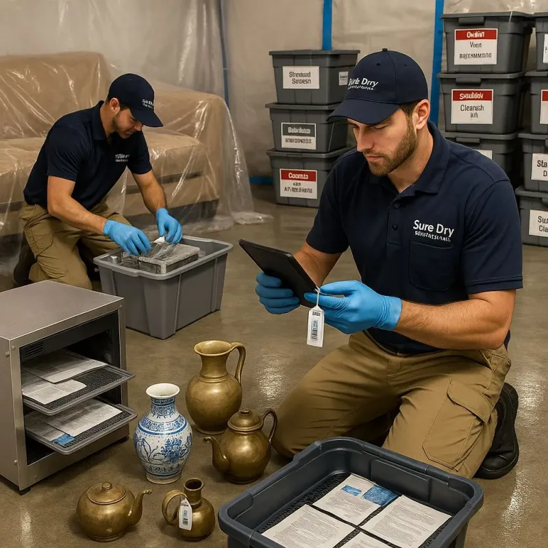 Content Protection and Restoration process in Vandergrift, PA