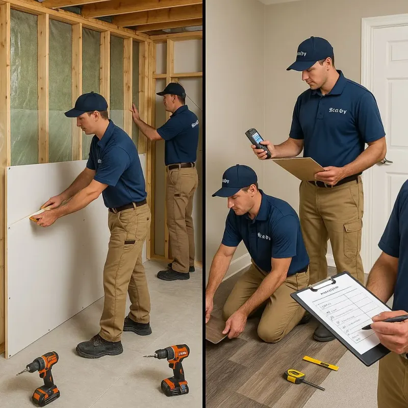 Repairs and Reconstruction process in Vandergrift, PA